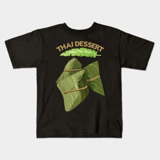 Khao Tom Mad Thai Dessert Kids T-Shirt